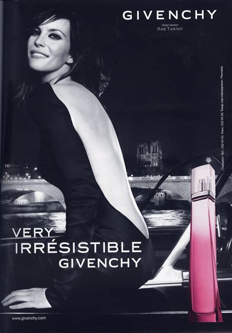 givenchy liv tyler|Very Irresistible Givenchy 2009 .